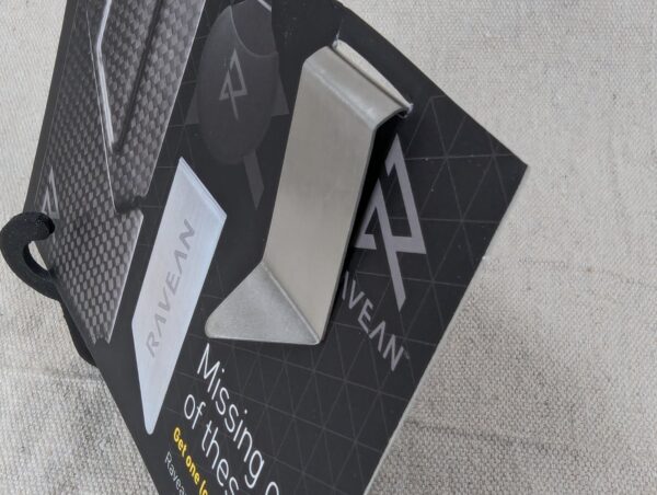 Ravean Money Clip Model SSC-1 Stainless Steel Minimalist Wallet Accessory New