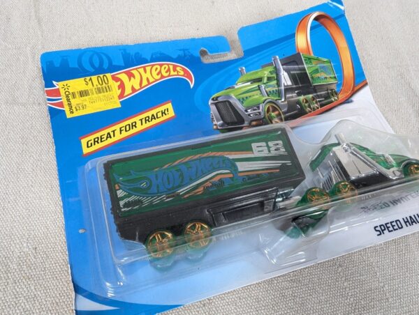 Hot Wheels Die-Cast Car Lot 4pc Speed Hauler Mercury Cougar Volvo Road Bandit...