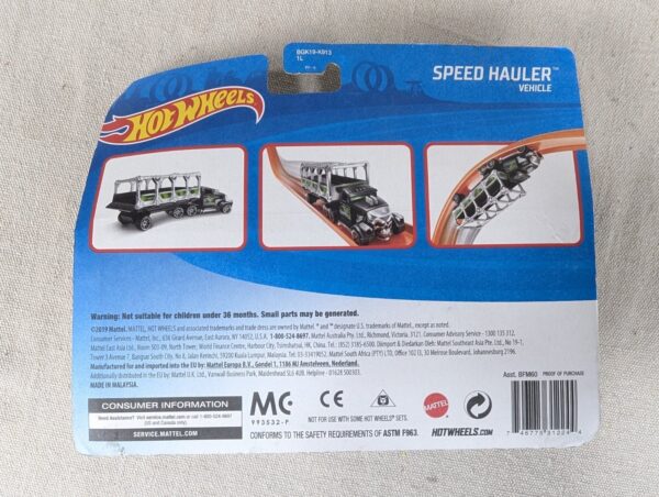 Hot Wheels Die-Cast Car Lot 4pc Speed Hauler Mercury Cougar Volvo Road Bandit...