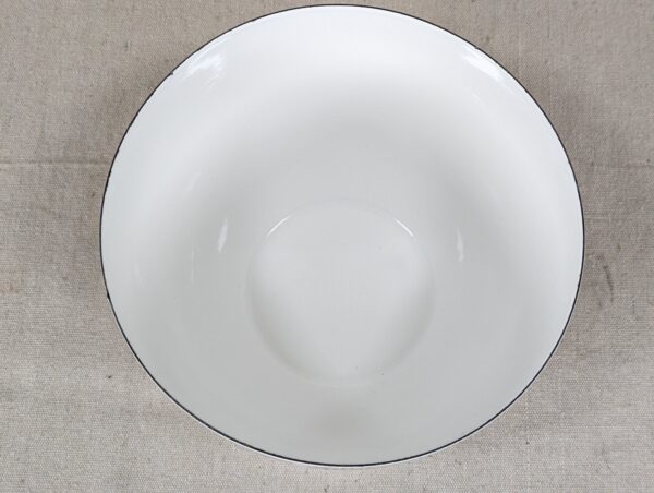 Scandinavian MCM Kaj Franck Arabia Finel Mushroom Enamel Bowl Mid-Century Modern