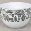 Scandinavian MCM Kaj Franck Arabia Finel Mushroom Enamel Bowl Mid-Century Modern