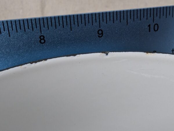 Scandinavian MCM Kaj Franck Arabia Finel Mushroom Enamel Bowl Mid-Century Modern
