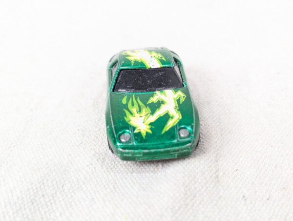 Vintage 1983 Hot Wheels Predator Die-Cast Toy Car Green Metallic Lightning Fl...