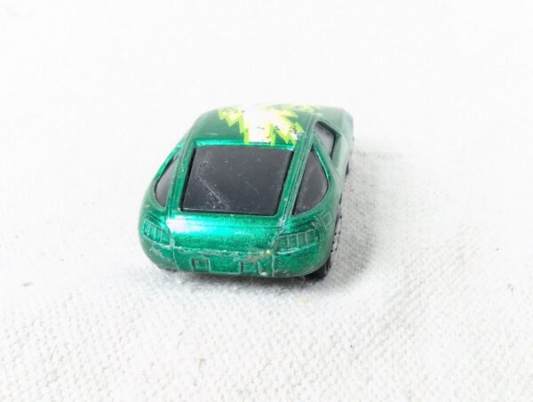 Vintage 1983 Hot Wheels Predator Die-Cast Toy Car Green Metallic Lightning Fl...