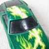 Vintage 1983 Hot Wheels Predator Die-Cast Toy Car Green Metallic Lightning Fl...