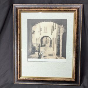 Alan Blaustein Photograph Print Varenna Lake Como Italy Gold Black Frame 25x20