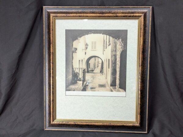 10-3691.jpg Alan Blaustein Photograph Print Varenna Lake Como Italy Gold Black Frame 25x20