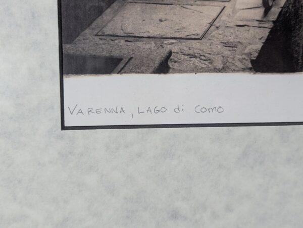 10-3699.jpg Alan Blaustein Photograph Print Varenna Lake Como Italy Gold Black Frame 25x20