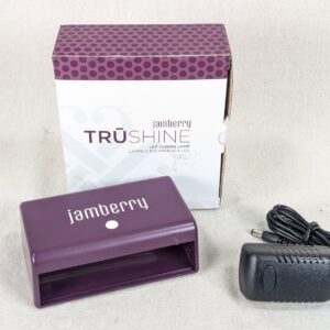 Jamberry TrūShine LED UV Curing Lamp Model UV-US-01 with Box and Power Adapter