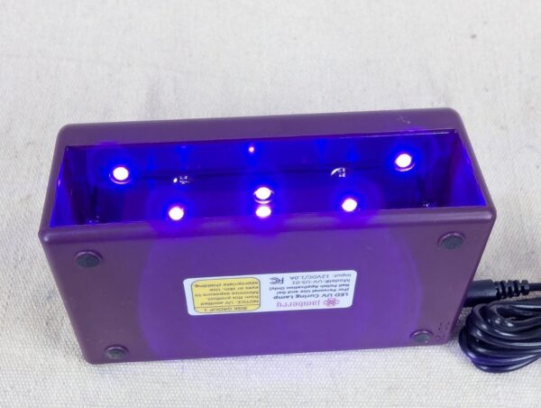 Jamberry TrūShine LED UV Curing Lamp Model UV-US-01 with Box and Power Adapter