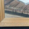 Myrtle H. Troester Original Pastel Portrait Girl at Desk Vintage Framed Artwork