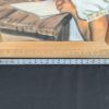 Myrtle H. Troester Original Pastel Portrait Girl at Desk Vintage Framed Artwork