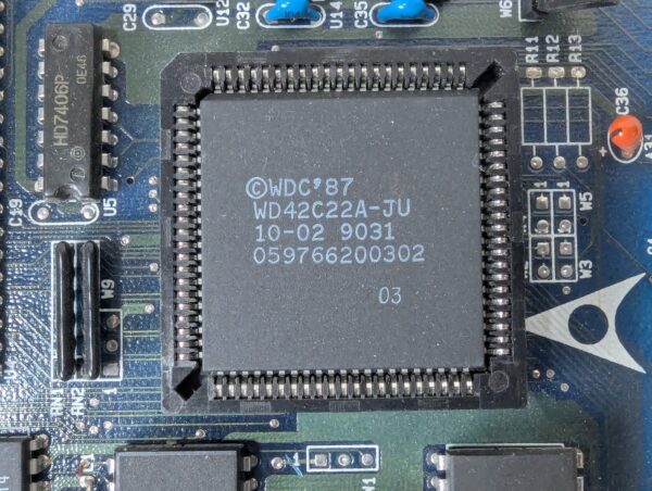 Vintage KT-102V R 8-bit ISA Multi-I/O Controller Card Western Digital Chipset