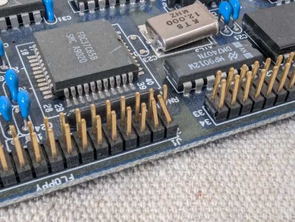 Vintage KT-102V R 8-bit ISA Multi-I/O Controller Card Western Digital Chipset