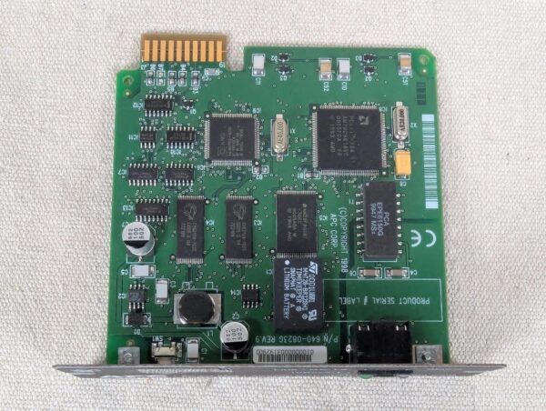 10-3774.jpg APC SmartSlot Network Management Card AP9606 10Base-T Ethernet Vintage 1998