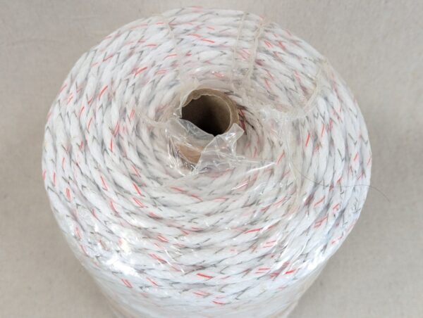 Gallagher Turbo Equi-Braid Electric Fencing Rope 200m G62174 9 Mixed Metal Wires