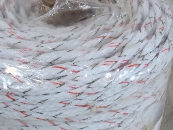 Gallagher Turbo Equi-Braid Electric Fencing Rope 200m G62174 9 Mixed Metal Wires