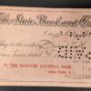 Antique 1906 The State Bank and Trust Company Carson City Nevada Bank Check E...