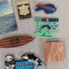 Souvenir Refrigerator Magnet Collection 16pc San Francisco NY Bahamas Niagara...