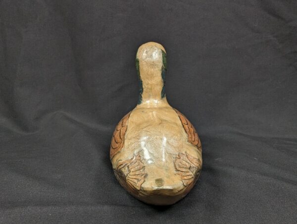 10-387.jpg Vintage Chinese Cloisonné Enamel Duck Decorative Figurine MidCentury Collecitble