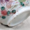 Vintage Japanese Porcelain Teapot Hand-Painted Geisha Pagoda Motif Red Handle