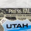 PRESS KAL Utah Delicate Arch Travel Self Stick Window Sticker Decal