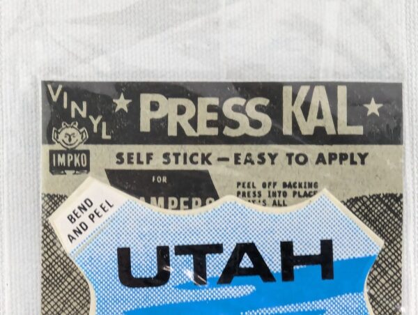 PRESS KAL Utah Delicate Arch Travel Self Stick Window Sticker Decal