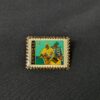 USPS Kwanzaa Commemorative Lapel Pin Stamp 1997 Holiday Gift Idea