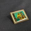 USPS Kwanzaa Commemorative Lapel Pin Stamp 1997 Holiday Gift Idea