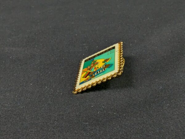 USPS Kwanzaa Commemorative Lapel Pin Stamp 1997 Holiday Gift Idea