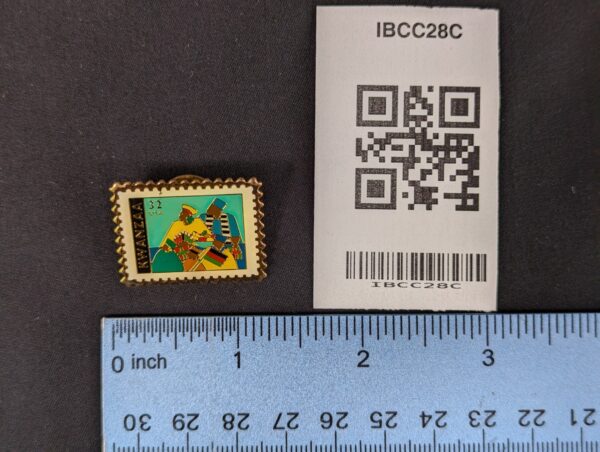 USPS Kwanzaa Commemorative Lapel Pin Stamp 1997 Holiday Gift Idea