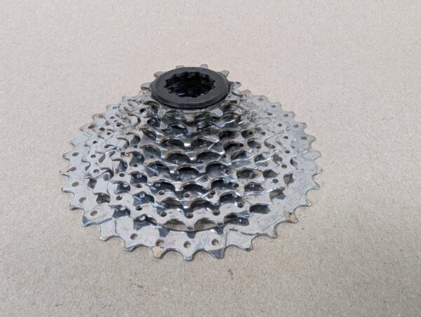 SRAM PowerGlide II 9-Speed Cassette Mountain Bike Gears 11-34T Good Condition