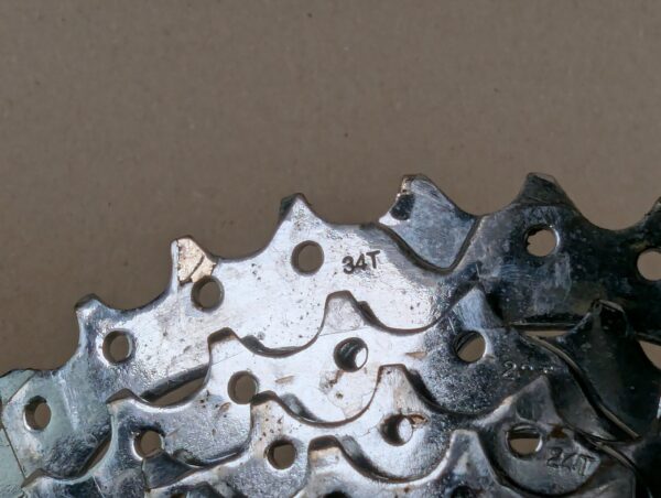 SRAM PowerGlide II 9-Speed Cassette Mountain Bike Gears 11-34T Good Condition