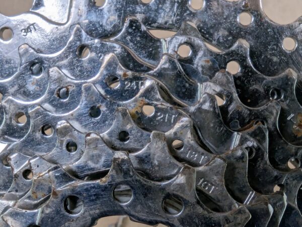 SRAM PowerGlide II 9-Speed Cassette Mountain Bike Gears 11-34T Good Condition