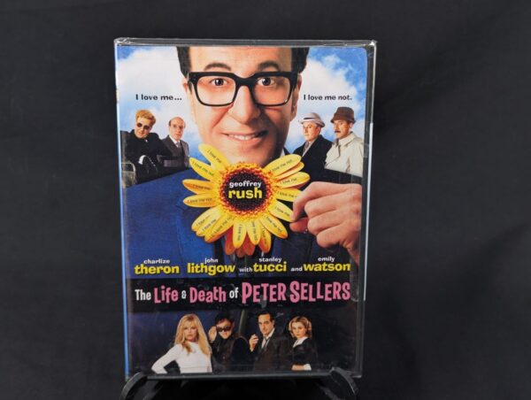 The Life & Death of Peter Sellers DVD | Geoffrey Rush, Charlize Theron, Lithgow