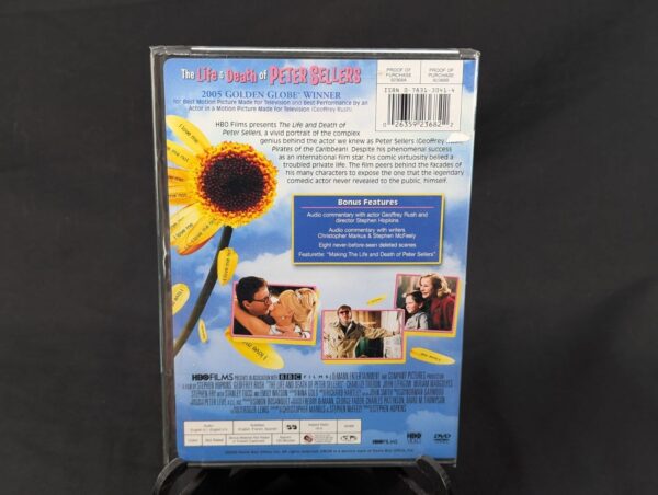 The Life & Death of Peter Sellers DVD | Geoffrey Rush, Charlize Theron, Lithgow