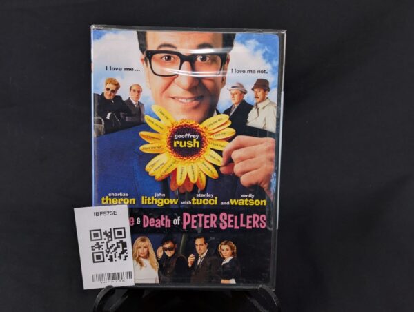 The Life & Death of Peter Sellers DVD | Geoffrey Rush, Charlize Theron, Lithgow