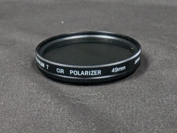 Promaster Spectrum 7 Circular Polarizer CPL Filter 49mm Thread Made in Japan Box