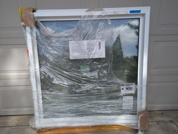 Replacement Window Alside Vinyl 3A04 Fixed Lite Window 47 1/4 " x 47" White W03
