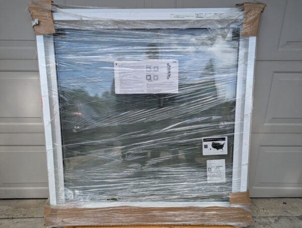 Alside Vinyl Replacement Window 47 1/4 x 47 3A04 Fixed White 2021 Model W04