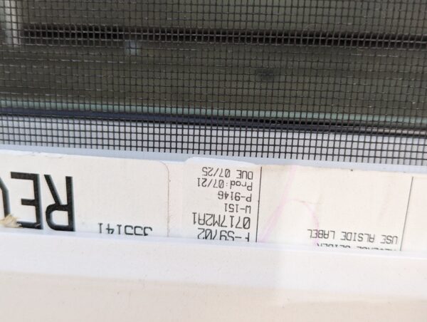 10-4068.jpg Replacement Vinyl Sliding Window Alside 3A02 59 1/4 x 43 3/4 White Flange W06