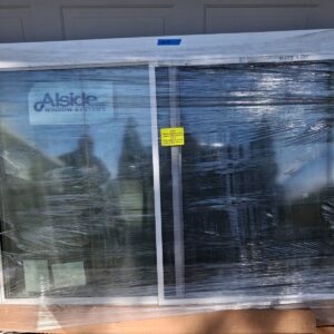 Replacement Window Alside Reverse Slider 3A02 70 3/4 x 47 3/4 White Vinyl W07