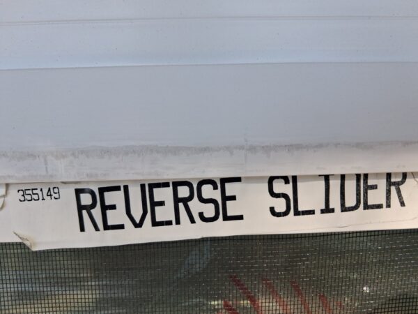 Replacement Window Alside Reverse Slider 3A02 70 3/4 x 47 3/4 White Vinyl W07