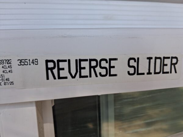 Replacement Window Alside Reverse Slider 3A02 70 3/4 x 47 3/4 White Vinyl W07