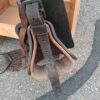 WWI US Army Model 1912 Cavalry Saddle Hotze & Sons 1918 Spalding 1917 12 Inch