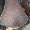 WWI US Army Model 1912 Cavalry Saddle Hotze & Sons 1918 Spalding 1917 12 Inch