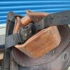 WWI US Army Model 1912 Cavalry Saddle Hotze & Sons 1918 Spalding 1917 12 Inch