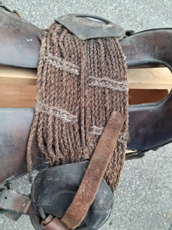 WWI US Army Model 1912 Cavalry Saddle Hotze & Sons 1918 Spalding 1917 12 Inch