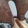 WWI US Army Model 1912 Cavalry Saddle Hotze & Sons 1918 Spalding 1917 12 Inch