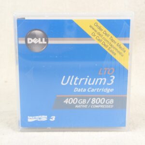 Dell LTO-3 Ultrium Data Cartridge 400GB/800GB Backup Tape Part 0HC591 Rev A01